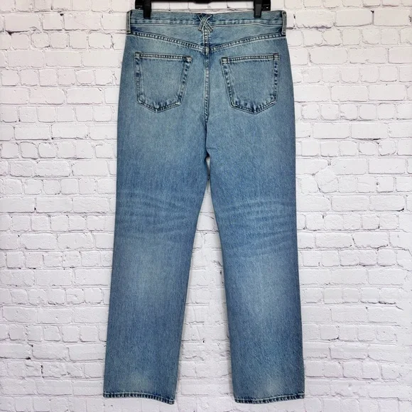 ALEX MILL The Bev Relaxed Straight Leg Button Fly Jean--28 - Picture 12 of 16